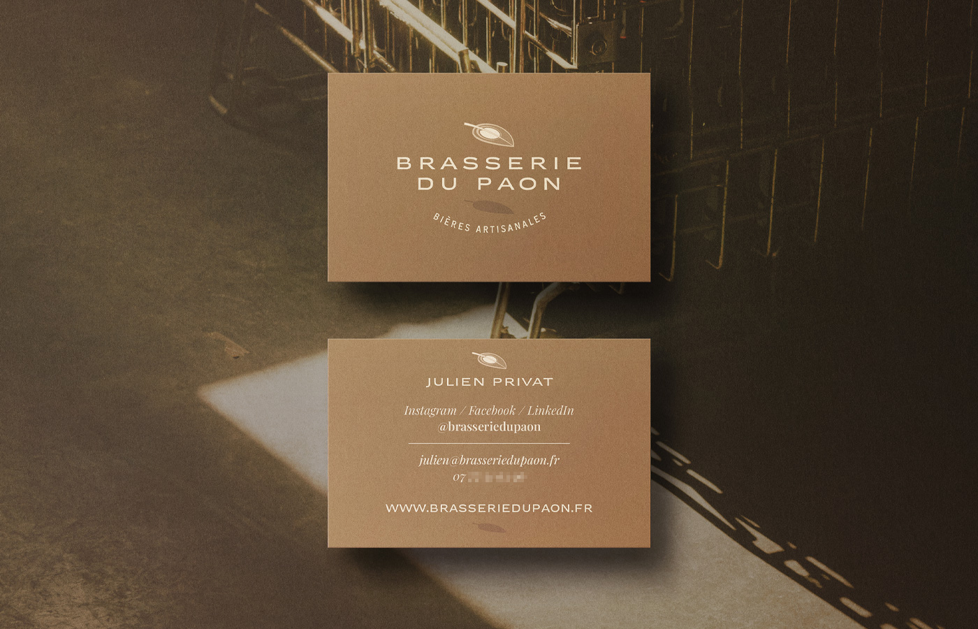 Brasserie du Paon — mockup 1
