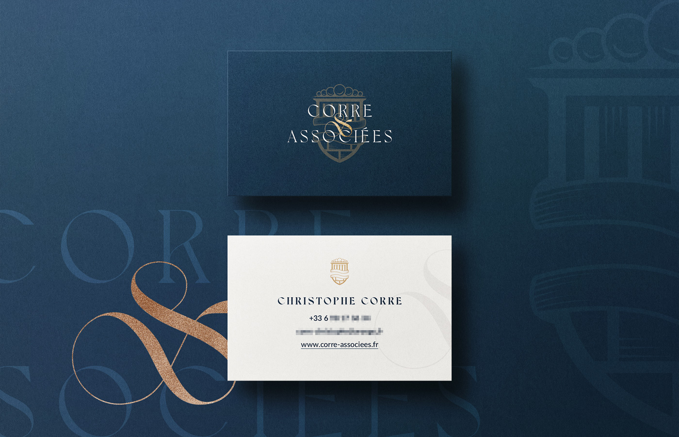 Corre & Associées — mockup 1