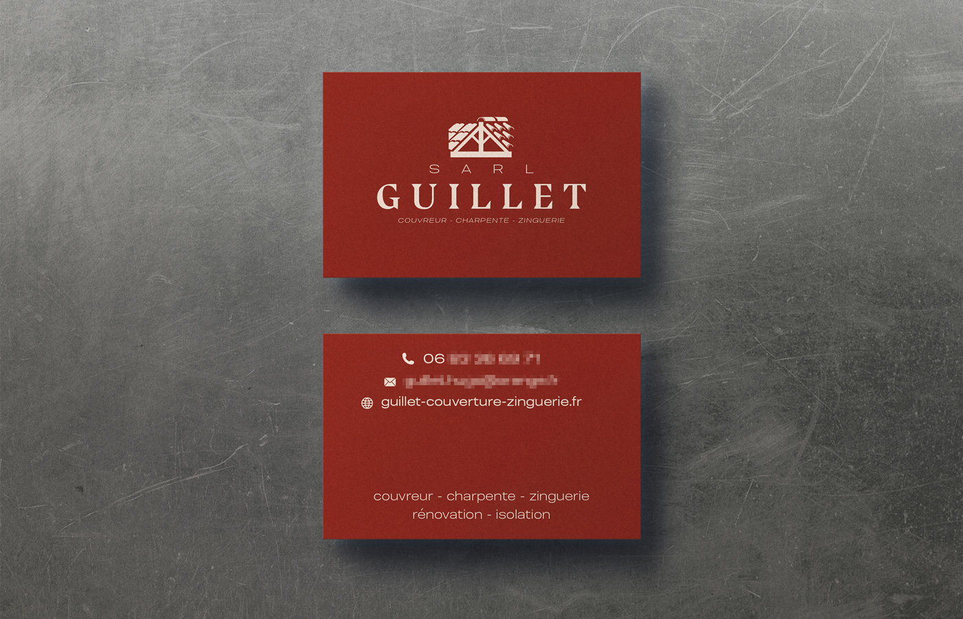 SARL Guillet — mockup 1