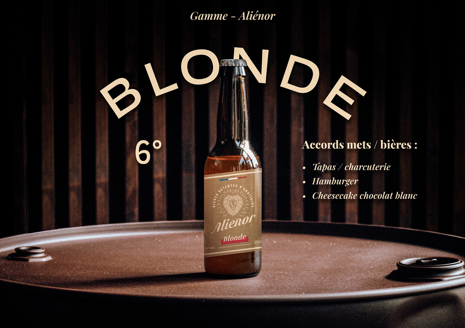 Bière Blonde - Brasserie du Paon