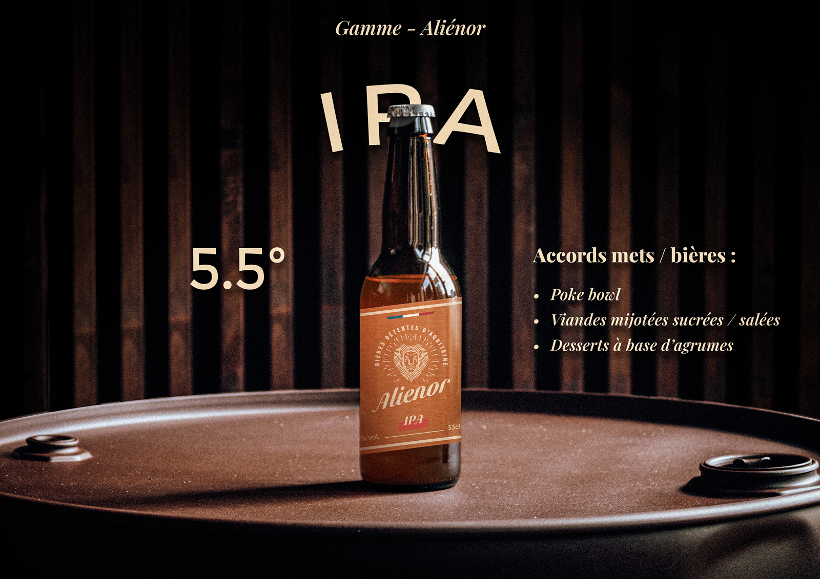 Bière IPA - Brasserie du Paon